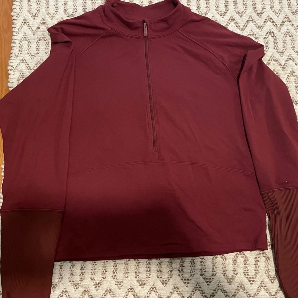 Lululemon Nulu Quarter Zip Jacket